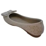 Ballerines imprimées fleuries avec nœud devant