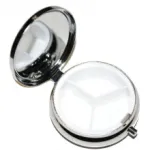 Boîte à médicaments ronde avec motif fantaisie