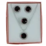 Coffret cadeau parure dorée pour femme