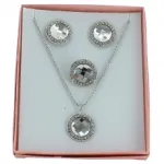 Coffret cadeau parure dorée pour femme