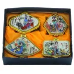 Coffret cadeau motif chinois pour femme