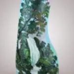 Vases de sol en céramique Lagune