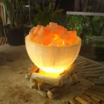 Décoration artisanale en selenite