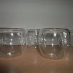Tasses transparentes ou verres 0.35€