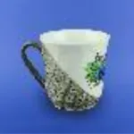 Tasse "Vague" 0,210 l Safari 2 avec décalcomanie